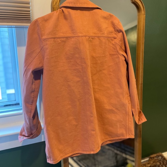 Sézane Will Jacket Blush Denim Size Small - Picture 5 of 5